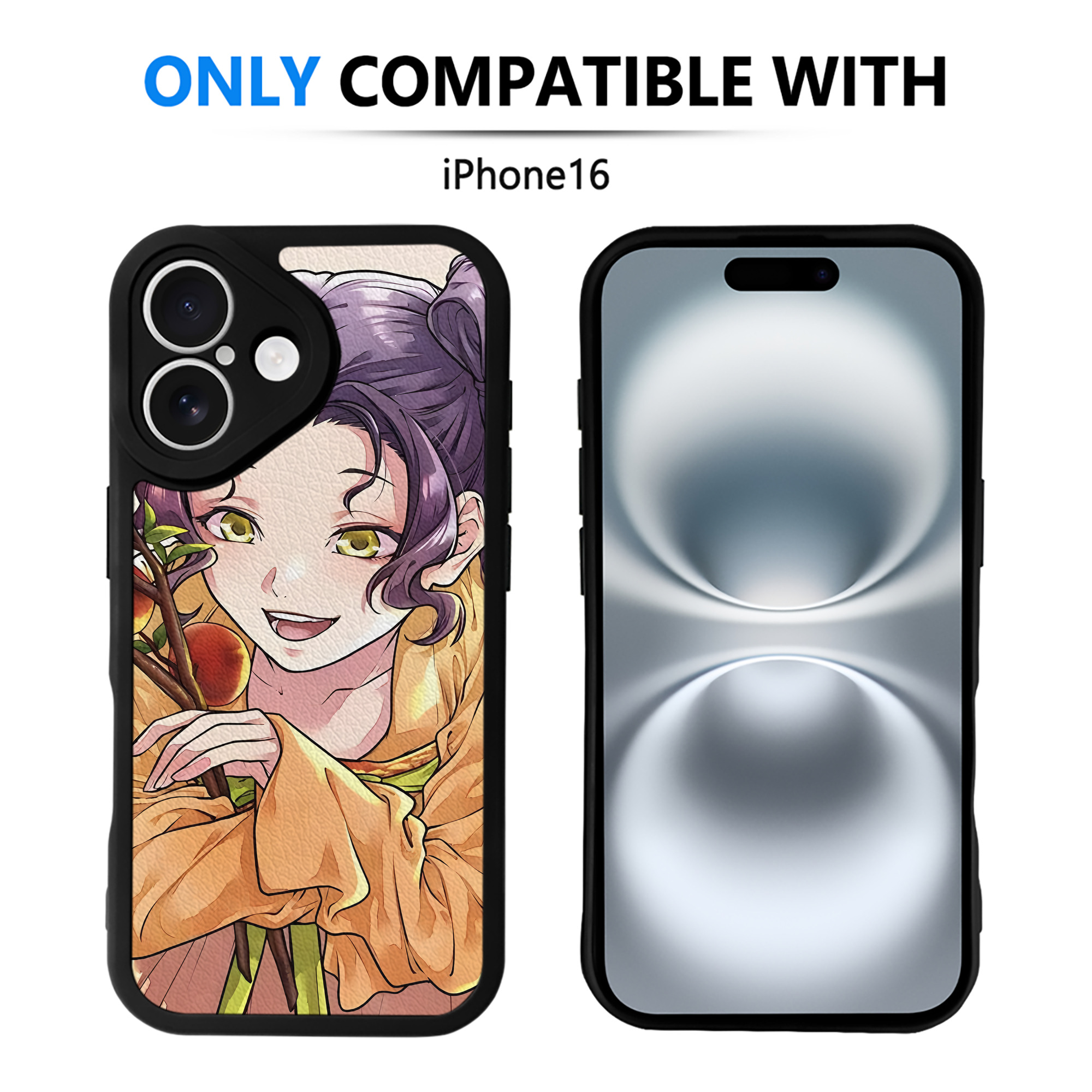 薬屋のひとりごと The Apothecary Diaries 【iPhone 16シリーズ対応】シリコンスマホケース（レザー調） 材質：シリコン